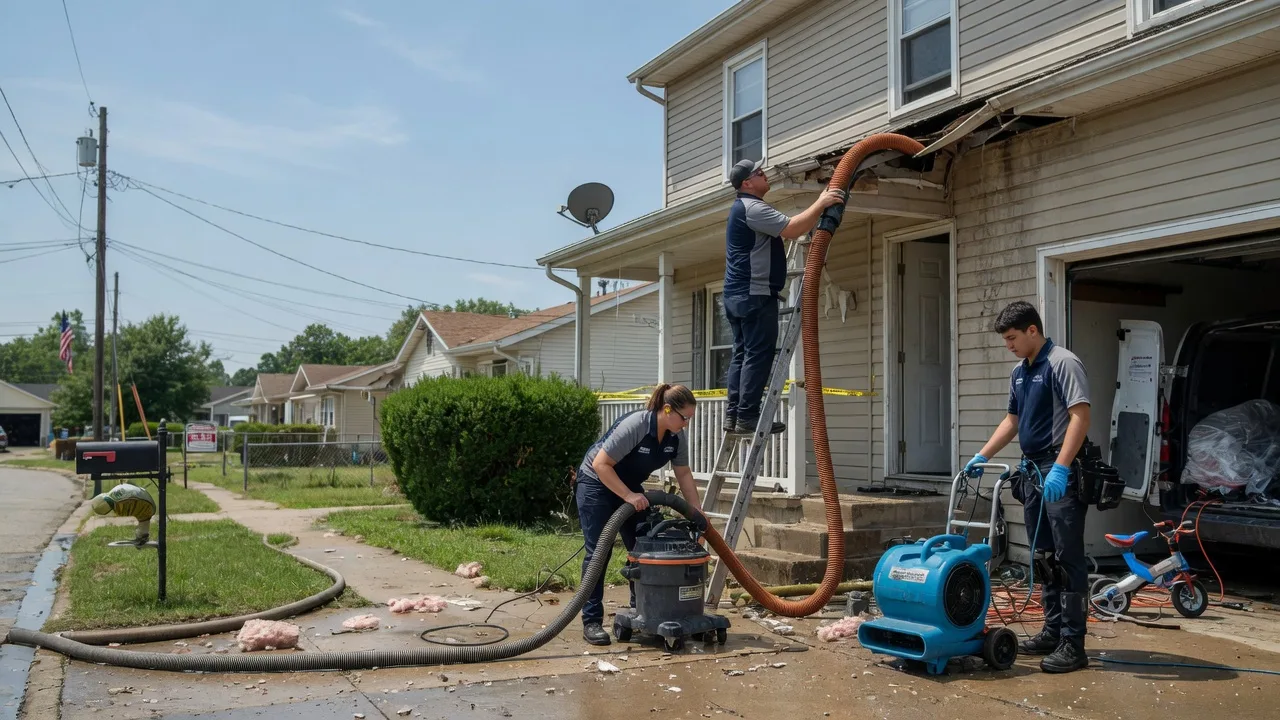 Water Damage Restoration in Hannibal, MO near me